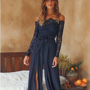 Navy Jumpsuit - Hello Molly Pantsuit